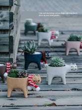 Load image into Gallery viewer, Newts the Cat Pot
